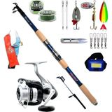 Oslo Piranha Ultimate 210CM 50-100GR Daiwa Strikeforce 2500 Turna Spin Olta Takımı Seti