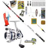 Oslo Shark 6000 420CM 100-200GR Camarro Surf Profesyonel Sazan Kıyı Olta Takımı Seti