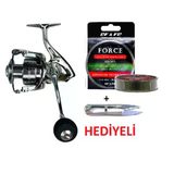 Oslo Shark 6000 Metal Kafa 5+1 Bilye Misina Sarılı Olta Makinası