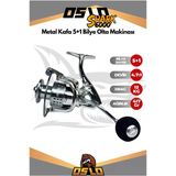 Oslo Shark 6000 Metal Kafa 5+1 Bilye Olta Makinesi