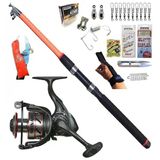 Oslo Shinari 4000 210CM 50-150GR Piranha Dolphin Kıyı Spin Olta Takımı Seti