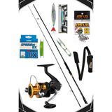 Oslo Zen Pro 244CM 6-32GR Shimano Fx C3000 Spin Olta Seti - 1 - Mor