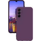 Osm Gsm Samsung Galaxy A17 Kılıf Kamera Korumalı Silikon Rubber Arka Kapak - Mor