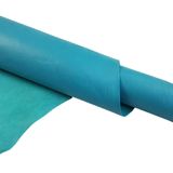 osm Kalite Hakiki kuzu Derisi-Canlı Renklerde- İnce doğal damar efekti kraft deriye uygun- 5-7 sq ft - 0.8-1.2 mm ortalama Kalınlık - İnce Craft - Döşeme - Craft çantalar ve ceketler için uygun (mavi)