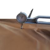 osm Kalite Hakiki kuzu Derisi İnce doğal damar efekti kraft deriye uygun- 5-7 sq ft - 0.8-1.2 mm Kalınlık - İnce Craft - Döşeme - Craft çantalar ve ceketler için uygun (açık kahve)