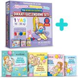 Osman Abalı Dikkati Güçlendirme Seti 1 Yaş + Mutlu Bebeğin Günlüğü 4 Kitaplık Set