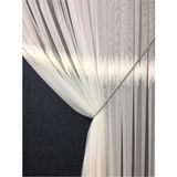 Osmanbey Perde Kruvaze Bağlama Aparatı Halat Kordon Fon Perde Kornişe Takmatik Açık Gri Açık - Çok Renkli - 1 x 100 cm