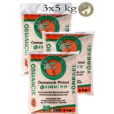 Osmancık Yöresel Yeni Mahsul Pirinç 3x5 Kg