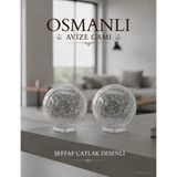 Osmanlı Avize Camı 2 Adet