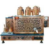 Osmanlı Çay Kazanları Kahve Gözlü Bakır Çay Kazanı 1 35 Lt