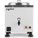 Osmanlı Çay Kazanları Osmanlı Çaydem 2 Demlikli Yalıtımlı Çay Kazanı Şamandıralı Tam Otomatik Çaycı Çay Makinesi 23 Lt Semaver - Kırmızı