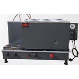Osmanlı Çay Kazanları osmanlı Tüplü ve Elektrikli Statik Çay Kazanı - Siyah - Gri