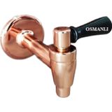 Osmanlı Çay Kazanları Otantik Bakır Kaplamalı Çay Ocağı Kazanı Musluğu 1.Kalite Semaver Musluk