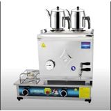 Osmanlı Çay Kazanlarıosmanlı Mizan 25 Lik Doğalgazlı 20 Litre 2 Demlikli Çay Kazanı Ocağı Çay Makinesi - Beyaz