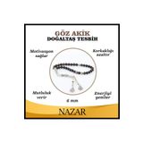 OSMANLI DEĞERLİ TAŞ Sertifikalı Göz Akik Doğal Taş Tesbih 6 Mm, T200