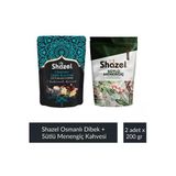 Osmanlı Dibek Kahvesi 200 Gr + Sütlü Menengiç Kahvesi 200 Gr
