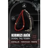 Osmanlı Doğal Taş Kırmızı Akik Doğal Taş Tesbih 33lük - 6mm