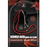 Osmanlı Doğal Taş Kırmızı Akik Doğal Taş Tesbih 99luk - 6mm