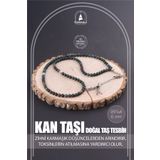 OSMANLI DOĞAL TAŞ Sertifikalı Kan Taşı 99'luk Doğal Taş Tesbih 6 Mm, T066
