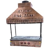 Osmanlı GAZLI Bakır Ocakbaşı - Ocakbaşı Mangal Izgara Barbekü