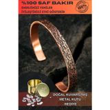 Osmanlı Gümüş Ağaç Kabuğu Model Bakır Bileklik El Işçiliği Kelepçe Metal Kutu Kuvars Taşlar Kadın Erkek Bilezik