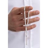Osmanlı Gümüş Gümüş Tespih Düz Küre Küçük Boy 18Gr