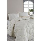 Osmanlı Home Scoch Yün Yorgan - 195 x 215 cm - Krem