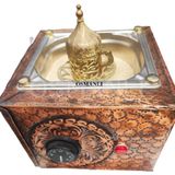 Osmanlı KUMDA KAHVE MAKİNESİ TEK CEZVELİK BAKIR