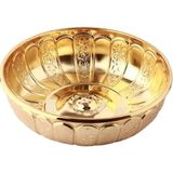 Osmanlı Motifli Hamam Tası - Altın Sarısı