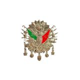 Osmanlı Tuğra Vidalı Küçük Nikel / Yacıy04