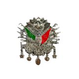 Osmanlı tuğra yapışkanlı küçük nikel / YACIY08