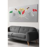 Osmanlı Tuğrası Kanvas-canvas Tablo, 120 x 65, EV-KNVS-002