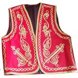 Osmanlı Yeleği Kına Erkek Kıyafeti - Kırmızı