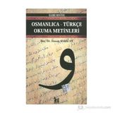 OSMANLICA-TÜRKÇE OKUMA METINLERI - İLERİ SEVIYE-10 - HASAN BABACAN
