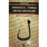OSMANLICA-TÜRKÇE OKUMA METINLERI - İLERİ SEVIYE-3 - HASAN BABACAN