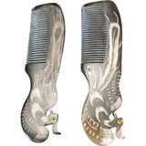 Osmanzadem Göynük 18-19 cm Gerçek Siyah Kemik Tarak
