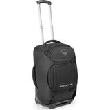 Osprey Sojourn 45L Tekerlekli Seyahat Çantası Flash Black, Konforlu Taşıma, Dayanıklı Tasarım - 00-Siyah