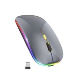 Osqar KRK-03 4 Tuşlu Sessiz Şarj Edilebilir Kablosuz Mouse gri