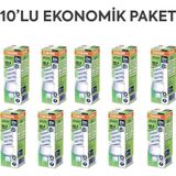 Osram 10 Adet G9 Duylu 7W 2700K Gün Işığı Tasarruflu Ampul