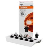 Osram 2721Mf Siyah Soketli Mini Dipsiz Gösterge Ampul 12V 1.2W 10