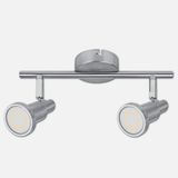 Osram 3 W Ledli 2 Adet Gümüş Yuvarlak Sıvaüstü Spot