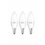 Osram 3'Lü Paket 7.5w 6500k Beyaz ışık E14 Duylu Led Value 806 Lümen F Enerji Sınıfı Mum Ampul