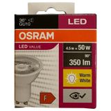 Osram 4.5W (50W) 3000K (Sari Isik) Gu10 Duylu Par16 Led Spot (2 Adet)
