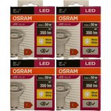 Osram 4.5W (50W) 3000K (Sarı Işık) GU10 Duylu PAR16 LED Spot (4 Adet) - 40 - 50 W