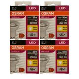 Osram 4.5W (50W) 3000K (Sari Isik) Gu10 Duylu Par16 Led Spot (4 Adet)