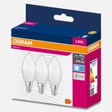 Osram 4.9 W Beyaz Mum E14 Duy 3'Lü Led Ampul (5'Li Paket)