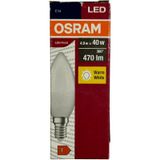 Osram 4,9W (40W) 2700K (Sari Isik) E14 Duylu Led Ampul (10 Adet)