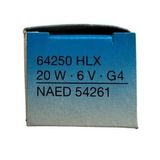 Osram 64250 Hlx 20W 6V G4 Duylu Esb Halojen Ampul