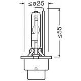 Osram 66440Xn22hb Ampul Gaz Deşarjlı 35W D4s Xenarc Night Breaker Laser Next Jenerasyon Sxnn İkili Kutu