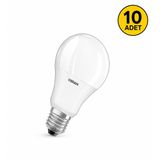 Osram 8,5W Led Ampül E27 Duy - 2700K Sarı Işık 10 Adet